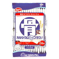 ハマダコンフェクト　骨にカルシウム　ウエハース　バニラ味　36枚