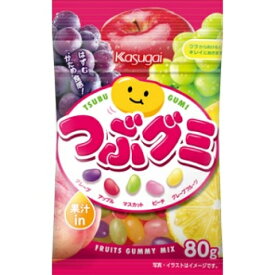 春日井製菓　つぶグミ　80g×6個