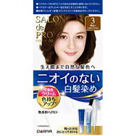 【医薬部外品】サロンドプロ　無香料ヘアカラー　早染めクリーム　3（明るいライトブラウン）