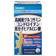 オリヒロ　高純度グルコサミン　コンドロイチン　低分子ヒアルロン酸　270粒(30日分)