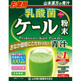 山本漢方製薬　乳酸菌ケール粉末（4g×30包入）※取り寄せ商品　返品不可