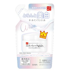 【医薬部外品】サナ　なめらか本舗　とろんと濃ジェル　薬用美白　N　詰替　100g※取り寄せ商品　返品不可