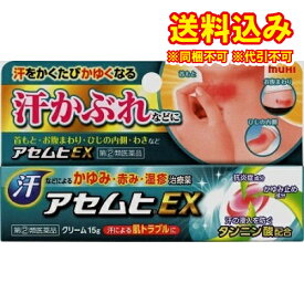 定形外）【第(2)類医薬品】アセムヒEX　15g【セルフメディケーション税制対象】