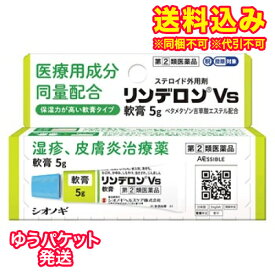 ゆうパケット）【第(2)類医薬品】リンデロンVs軟膏　5g【セルフメディケーション税制対象】