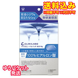 ゆうパケット）クリニラボ　マイクロニードルパッチ（2枚×3袋）※取り寄せ商品　返品不可