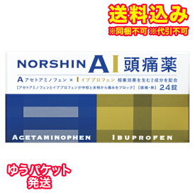 ゆうパケット）【第(2)類医薬品】ノーシンアイ頭痛薬　24錠【セルフメディケーション税制対象】