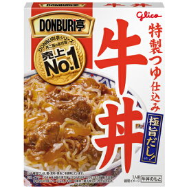 江崎グリコ　DONBURI亭「牛丼」160g×10個