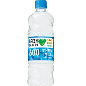 �T���g���[�@GREEN�@DA�EKA�ERA�@�O���[���_�J���@PET�@600ml×24��