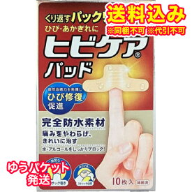 ゆうパケット）ヒビケアパッド　10枚