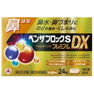 【第(2)類医薬品】ベンザブロックS　プレミアムDX　24錠【セルフメディケーション税制対象】