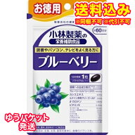 ゆうパケット）小林製薬　ブルーベリー　60粒