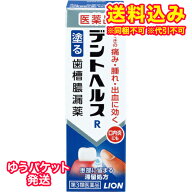 ゆうパケット）【第3類医薬品】デントヘルスR(アール)　10g　歯槽膿漏薬