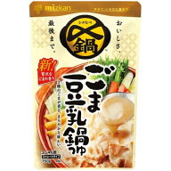 ミツカン　シメまで美味しい　ごま豆乳鍋つゆ　ストレート　750g×6個