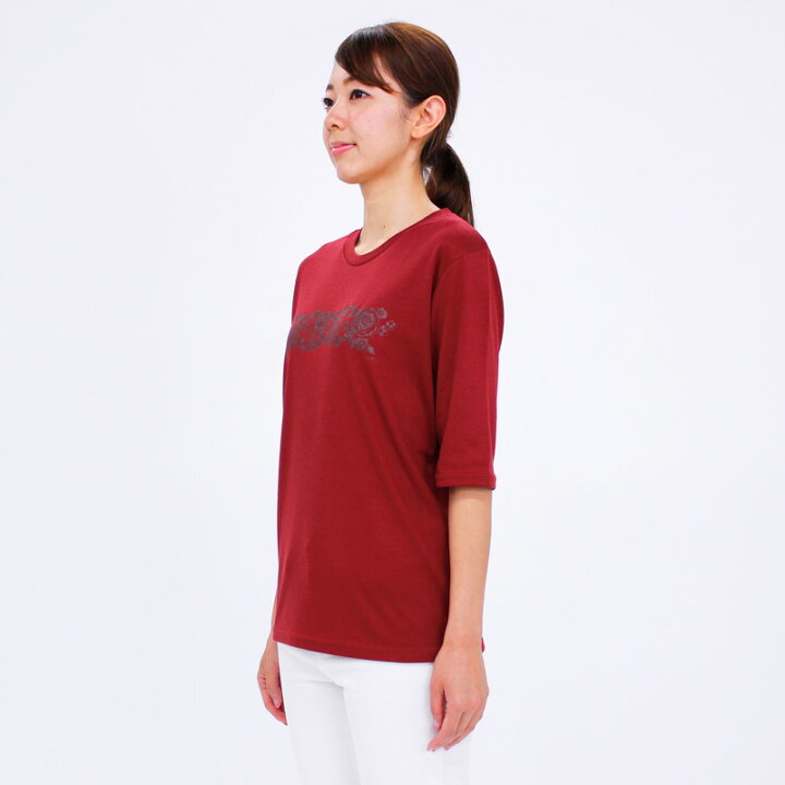 楽天市場 アウトレット Tシャツ 6分袖 花のラメプリントtシャツ レディース グラフィック イラスト M L Ll 3l カーキ ワイン グレー クロ 夏 1927w Tシャツ デイリーライフ通販店レディハート 楽天市場 アウトレット Tシャツ 6分袖 花のラメプリントtシャツ レディース グラフィック イラスト M L Ll 3l カーキ ワイン グレー クロ 夏 1927w Tシャツ デイリーライフ通販店レディハート