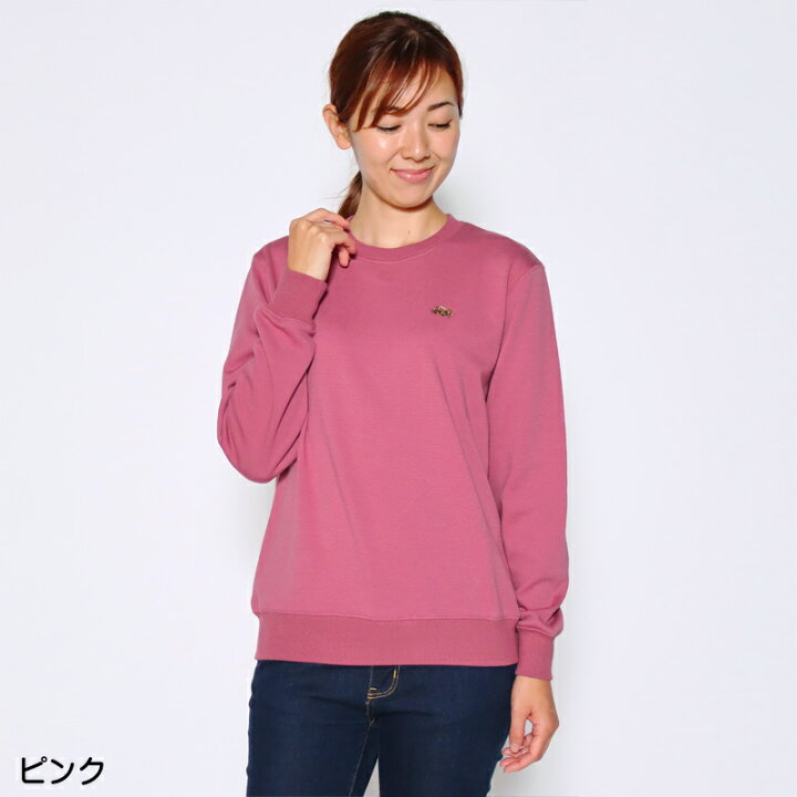 楽天市場 トレーナー 長袖 Gugu World グーグーワールド 裏ベロアボーダートレーナー レディース ミニチュアダックスの刺繍 M L Ll 3l ピンク ブラウン サックス ネイビー ダークグレー 秋 冬 2145w デイリーライフ通販店レディハート