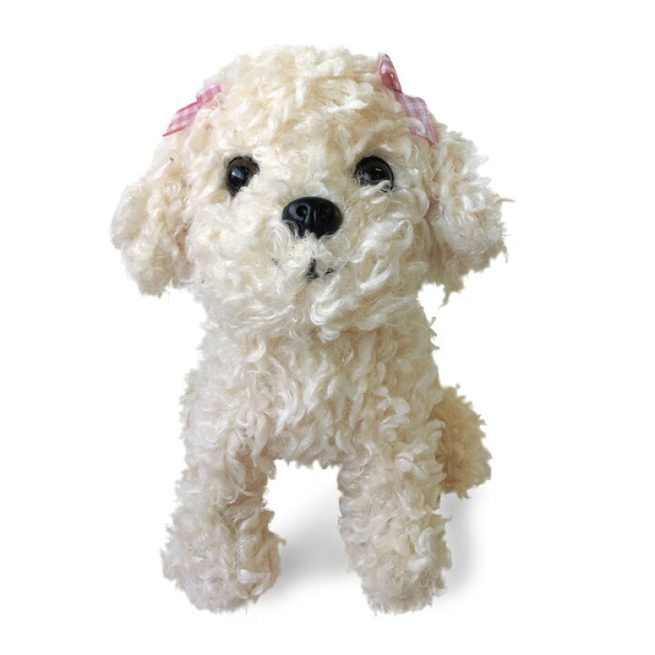 楽天市場 ぬいぐるみ Premium Puppy Toy Poodle White プレミアムパピー トイプードル ホワイト ぷーどる 犬 わんこ ワンちゃん かわいい ぬいぐるみ 子犬 キュート Dog シロ 白 デイリーライフ通販店レディハート