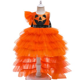 ハロウィン 衣装 子供ドレス 女の子ワンピース　仮装 子どもドレス コスプレ 魔法 巫女 小魔女 Halloween