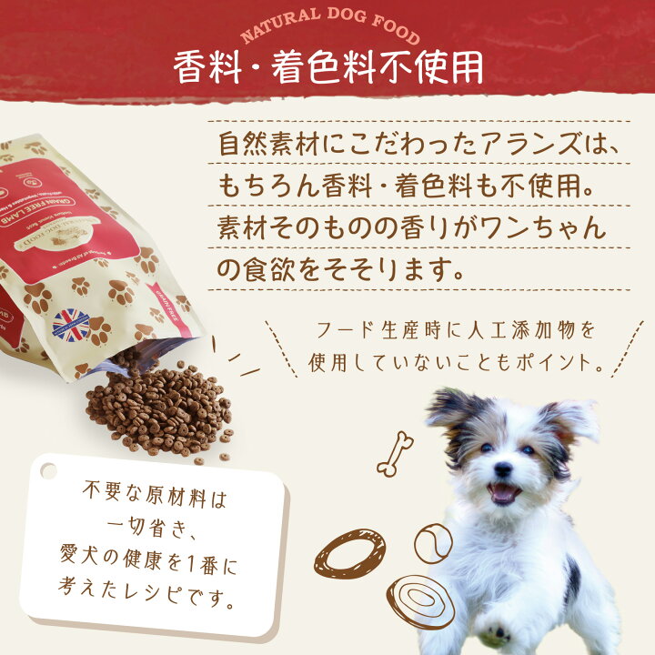 楽天市場】【公式】アランズナチュラルドッグフード ラム (2kg) 全犬種  