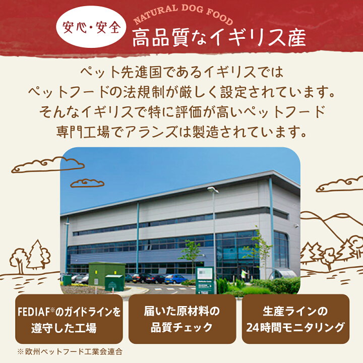 楽天市場】【公式】アランズナチュラルドッグフード ラム (2kg) 全犬種 
