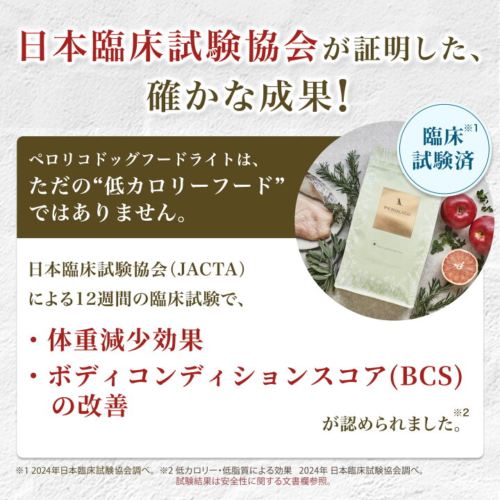 楽天市場】【公式】ペロリコドッグフード ライト （1.8kg） 全犬種・1 