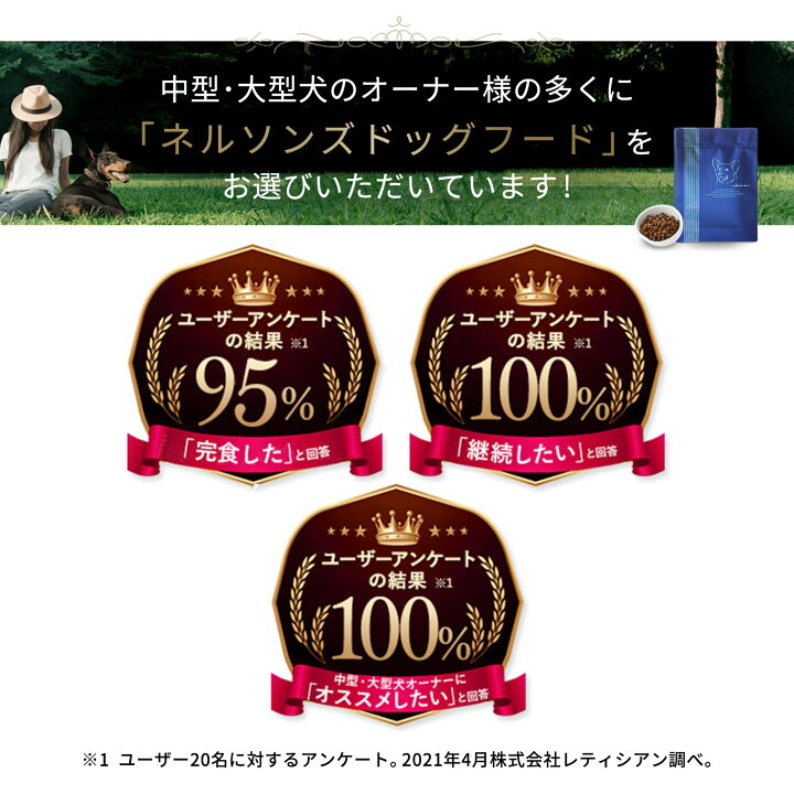 楽天市場】【公式】ネルソンズ ドッグフード（5kg）全犬種・全年齢対応 