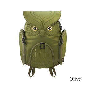 【Hug.FACTORY(ハグファクトリー)】【OW-301】The Owls - ミミズク ■ クラシック バックパック・Lサイズ ■ MORN リュックサック 撥水加工ナイロン 大人リュック ■ スティーブ・チャン【MORN CREATIONS(モーン・クリエイションズ)】