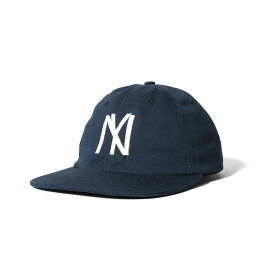 COOPERSTOWN BALL CAP クーパーズタウン ニグロリーグ ボールキャップ キャップ ネイビー 帽子 ファッション ストリート ヒップホップ カジュアル ダンス ブランド NEW YORK BLACK YANKEES NG 1935 LOGO CAP NAVY NYBYC35