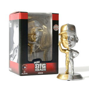 tHR FOCO J MLB tBMA OHTANI LA DODGERS SMU 4.5 INCH GOLD AND SILVER MINI BIGHEAD 4.5 INCH