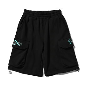 LFYT × EL REIGN エルエフワイティー×エルレイン スウェットカーゴショーツ ラファイエット Lafayette ストリート ヒップホップ ラッパー ダンサー アメカジ ワーク カジュアル ブランド STORM" WIDE SWEAT CARGO SHORTS" LE241204