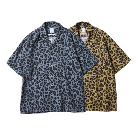 Liberaiders リベレイダース シャツ レーヨン ストリート メンズ ヒップホップ ラッパー アメカジ カジュアル ブランド LEOPARD RAYON SHIRT 712042501