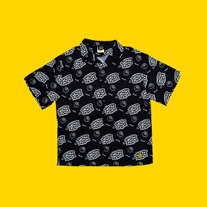 �E�H�[�^�[ �U �v�����g WATER THE PLANT SMILEY PARADISE SHIRT ���� �V���c WTP007 BLACK �u���b�N