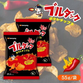 【2袋セット】ブルダックポテトチップ オリジナル おやつ スナック 韓国お菓子 韓国食品