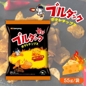 ブルダックポテトチップ チーズ おやつ スナック 韓国お菓子 韓国食品