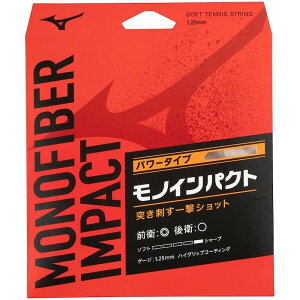 ~Ym(mizuno) \tgejXXgO mt@Co[ CpNg (MONOFIBER IMPACT)(1.25mm)(63JGN301)(2024.10)