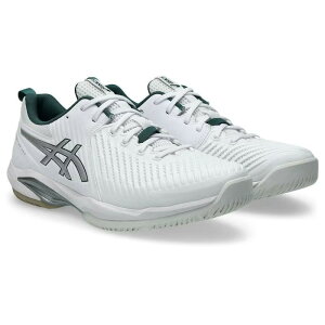 �y�|�C���g10�{�z�A�V�b�N�X(asics) �e�j�X�V���[�Y �v���X�e�[�W �l�I ���C�h (PRESTIGE NEO WIDE) �I�[���R�[�g���f�� (1043A028-100)�y3E�����z