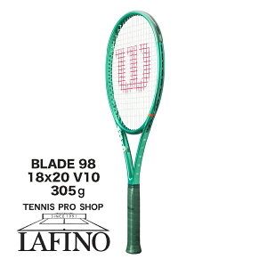 �y2026�N���f���z�E�C���\��(Wilson) �d���e�j�X���P�b�g �u���[�h 98 18x20 V10 (BLADE 98 18x20 V10) WR207911U+