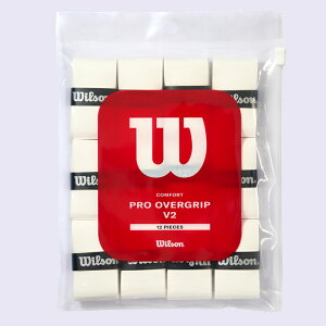 EC\iWilsonjObve[v vI[o[Obv V2 (PRO OVER GRIP V2) 12{