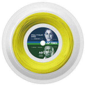 ���l�b�N�X(YONEX) �e�j�X�X�g�����O �|���c�A�[ �v�� 200m���[�� (POLYTOUR PRO 200m REEL) 115/120/125/130 (PTP115R2/PTP120R2/PTP125R2/PTP130R2)