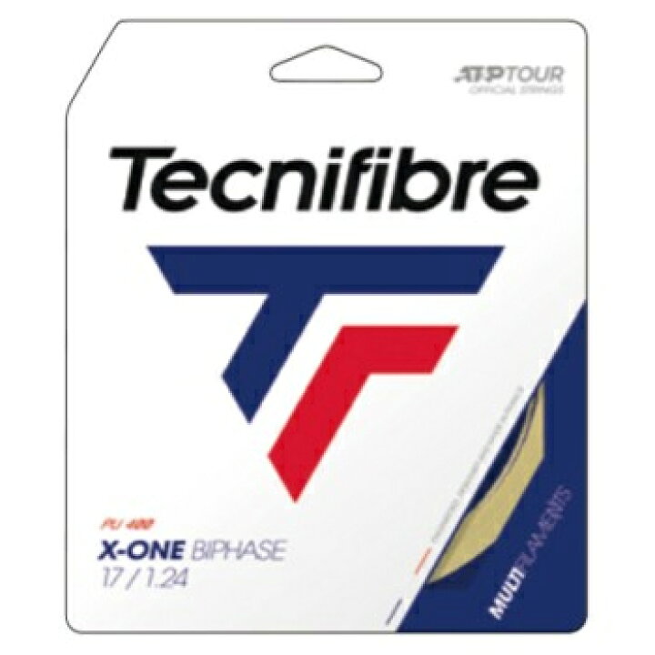 楽天市場】Tecnifibre(テクニファイバー) ストリング X-ONE BIPHASE 