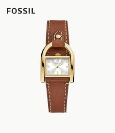 フォッシル FOSSIL 腕時計 HARWELL 三針 ミディアムブラウン レザーウォッチ ES5264 アナログ レディース 正規品