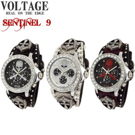 VOLTAGE ヴォルテージ 腕時計 SENTINEL 9 VO-013SIX-02B VO-013SIX-01W VO-013SIX-02メンズ voltage ウォッチ