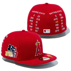 ニューエラ NEW ERA 59FIFTY Shohei Ohtani American League MVP & Home Runs Leaders ロサンゼルス・エンゼルス 帽子 14339795 キャップ あす楽即納