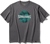 SPALDING スポルディング Tシャツ ボールプリント イン ザ ダーク バスケットボール 半袖Tシャツ SMT2512…
