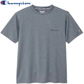 Champion チャンピオン SHORT SLEEVE T-S C3ZS304-370 半袖 Tシャツ 丸首 抗菌防臭 速乾 UVカット