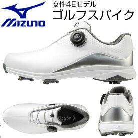 返品交換不可 大特価 MIZUNO ミズノ WIDE STYLE 002 Boa Ladies ゴルフ シューズ レディース 51GW204003