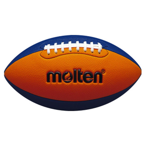 モルテン お気にいる molten フラッグフットボールジュニア オレンジ×ブルー ラグビー ボーイズ Q4C2500OB ボール ジュニア ギフト アメフト