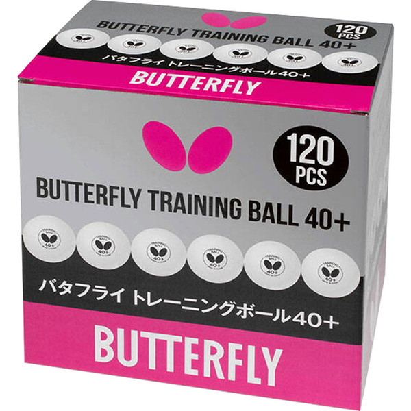バタフライ Butterfly 卓球トレーニングボール TRAINING BALL 40 10ダース 120個 入り 95840-270  ☆お求めやすく価格改定☆