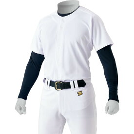 ZETT ゼット 野球 ユニフォーム ニットフルオープンシャツ BU1281S-1100