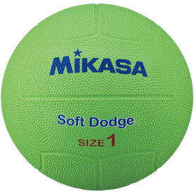 ミカサ MIKASA ソフトドッジ1号 ゴム 薄緑 STD-1SR-LG ハントドッチ ボール STD1SRLG