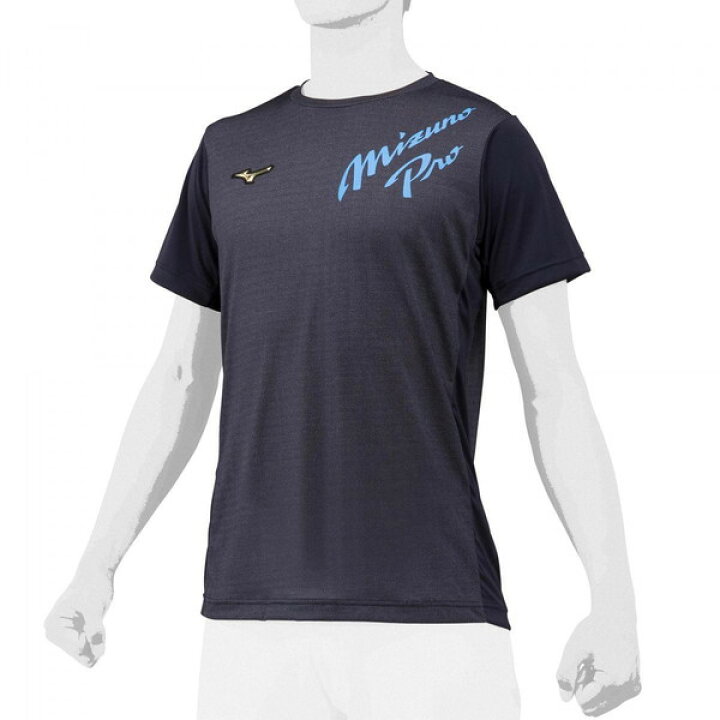 楽天市場】MIZUNO（ミズノ） ミズノプロ ドライエアロフローKUGIKI ICE Tシャツ [ユニセックス] 12JA2T8114 :  Lafitte （ラフィート）スポーツ